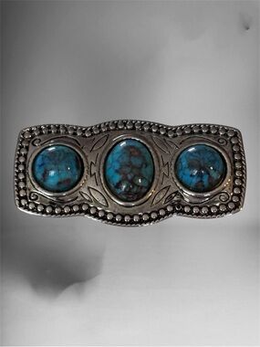 🌼Southwestern Style Faux Turquoise Brooch